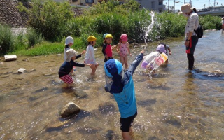 川遊びに行ったよ☆彡