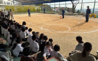 火事の避難訓練