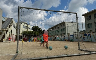 INACサッカースクールをしたよ☆10月17日（火）