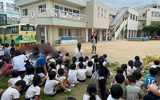 避難訓練をしたよ　７月13日（木）