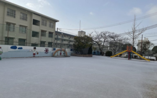 雪遊びをしたよ♪　１月２１日