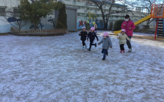 雪がつもったよ　☆１月１２日