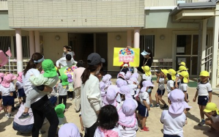 大きい組から幼稚園のおともだちへ♡4月23日（金）